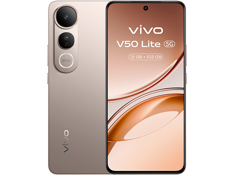 Móvil vivo V50 Lite 512 GB 12 GB RAM Titanium Gold