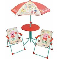 Juego de Muebles de Jardín Infantil Peppa Pig - 4 Piezas