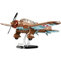 Bloques de Construcción Cobi 5751 Aeroplano Pzl.23 Karaś Histórico WWII
