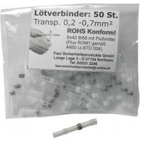Fasi Bolsa de 50 Racores para Cable de Luz Transparente