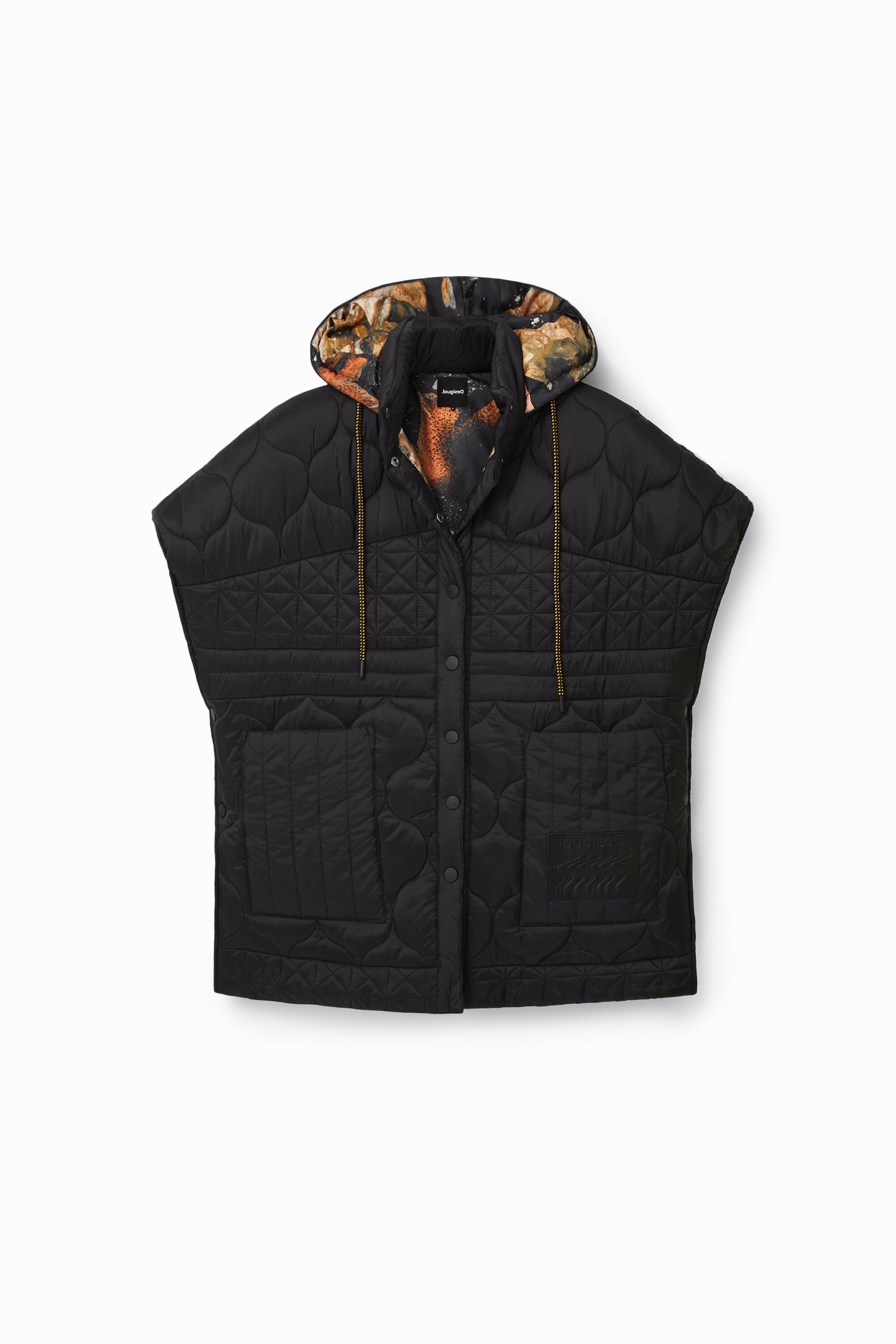Poncho Desigual técnico