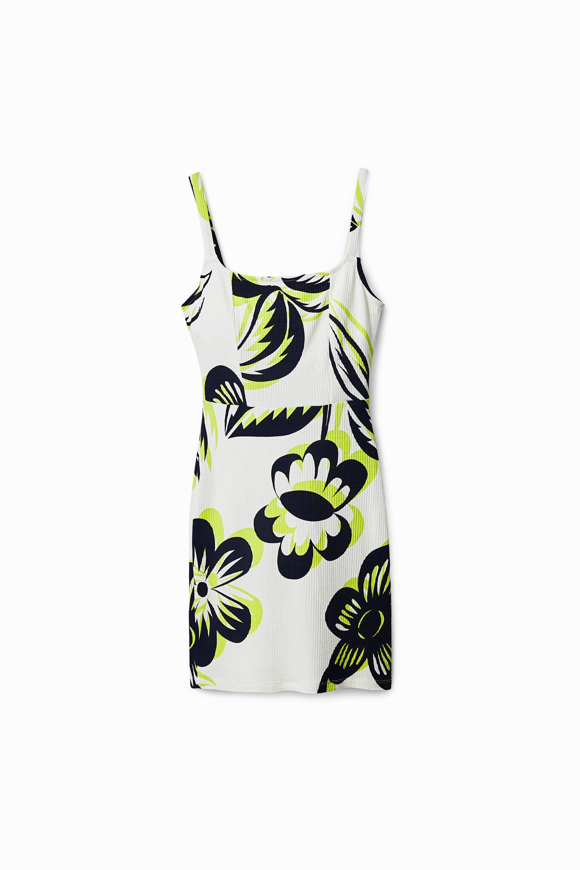 Vestido corto floral Desigual para mujer