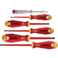 Juego de 6 Destornilladores Aislados 1000V Felo Ergonic