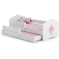 Cama Infantil Kobi 160x80 con Colchón y Somier