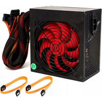 Fuente de Alimentación 550W Negra 80+ SATA PCI-E