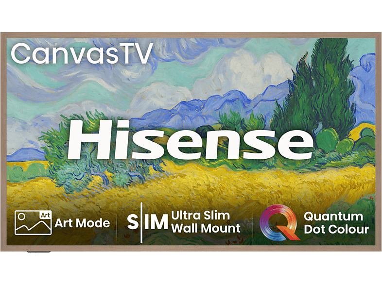 TV Hisense Canvas 55S7NQ QLED 55" UHD 4K Smart TV con procesador MT9618