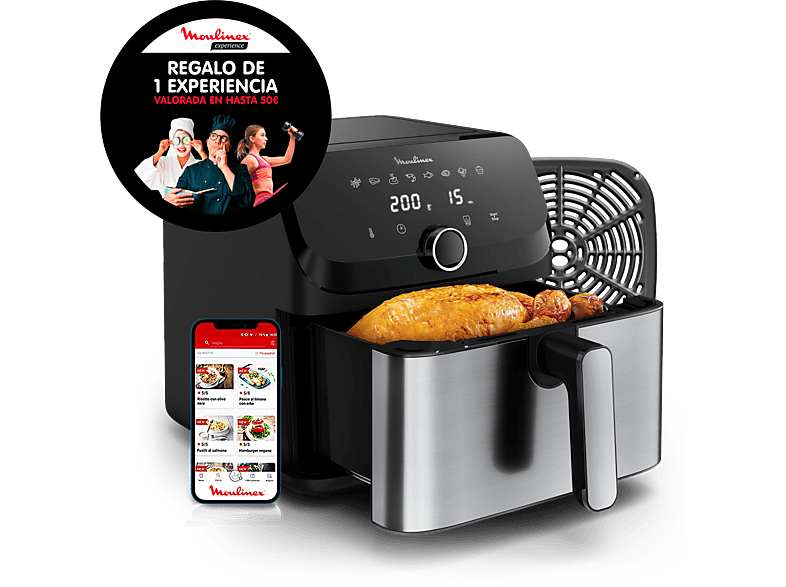 Freidora de aire Moulinex Easy Fry Mega EZ855D