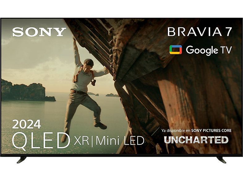 TV Sony Bravia 7 QLED 75" XR Mini LED 4K HDR Google Smart 2024