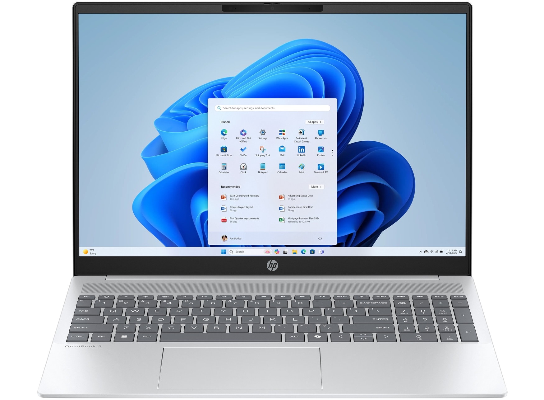Portátil HP OmniBook 5 16-ag1010ns