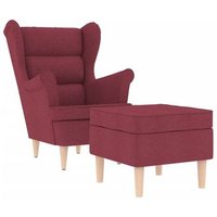 Sillón con Reposapiés Vidaxl