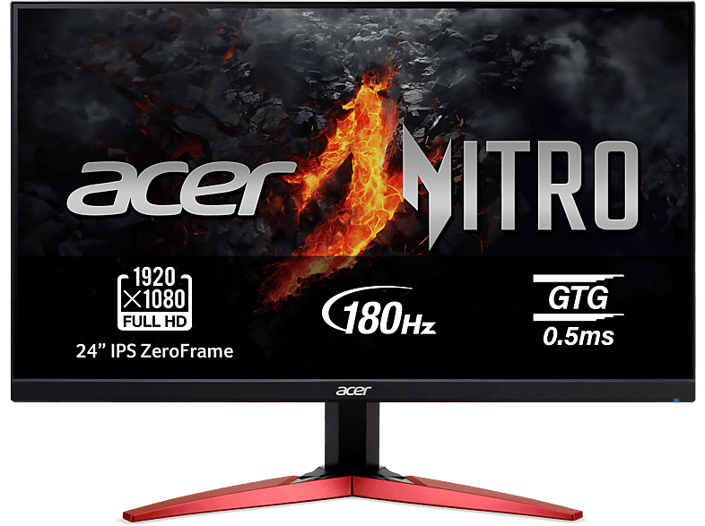Monitor Gaming Acer Nitro KG241YM3 23.8" Full HD 180Hz