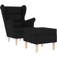 Sillón con Reposapiés Vidaxl