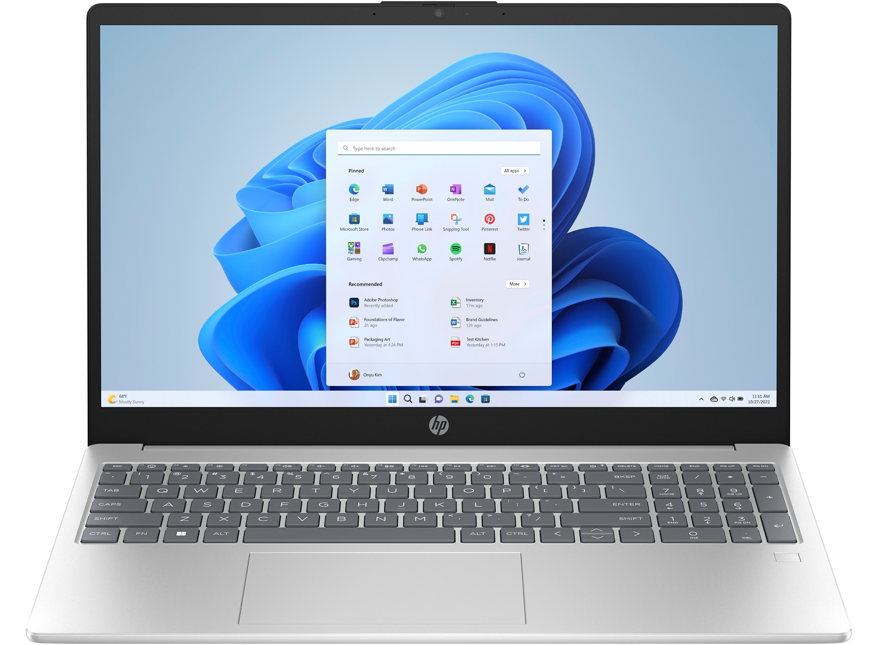 Portátil HP 15-fc0187ns