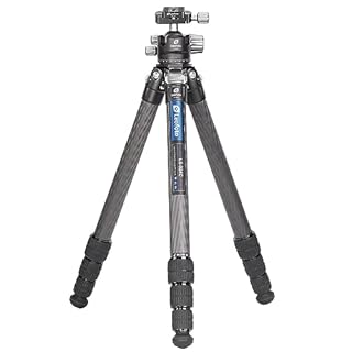 Leofoto Ranger Trípode de Carbono LS-324C con Cabeza LH-40, Capacidad de Carga 15 kg