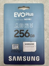 Tarjeta de memoria Micro SD Samsung EVO 256 GB