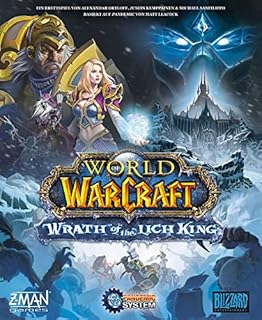 Z-Man Games Asmodee World of Warcraft: Wrath of The Lich King, Juego de Estrategia
