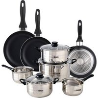 Batería de Cocina de Acero Inoxidable Wellhome