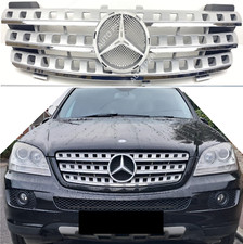 Rejilla parachoques delantero 7 orificios para Benz M - Clase W164 2005-2008