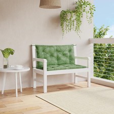 Cojines para Banco de Jardín VIDAXL, Set de 2, 100x50x7 cm