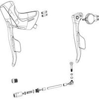 SRAM Rival eTap AXS Mecanismo Maneta Izquierda Freno Disco