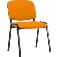Silla De Conferencia Ken Tela Naranja 53x53x83 Cm