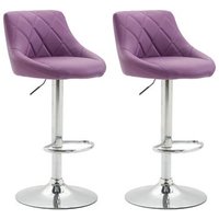 Set de 2 Taburetes Lazio Simil Cuero