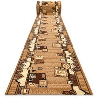 Alfombra de Pasillo Morad Szlaczek Oro Viejo, 60x410 cm