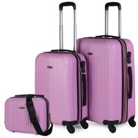 Juego de Maletas y Neceser 3 Piezas (Mediana y Pequeña) ABS Rígidas T71515b