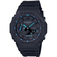 Reloj Casio G-Shock GA-2100-1A2ER Analógico Digital Negro y Azul