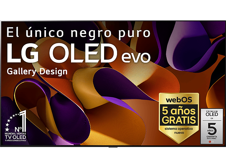 TV LG OLED 97" UHD 4K OLED97G45LW con Procesador α11
