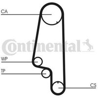 Kit de Distribución CT846WP1