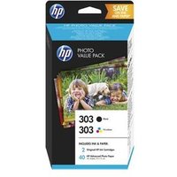 Pack Cartuchos HP 303 Negro Compatible con Envy Photo 6230/7130/7134/7830
