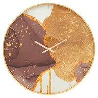 Reloj de Pared de Cristal Glody 80x5 cm