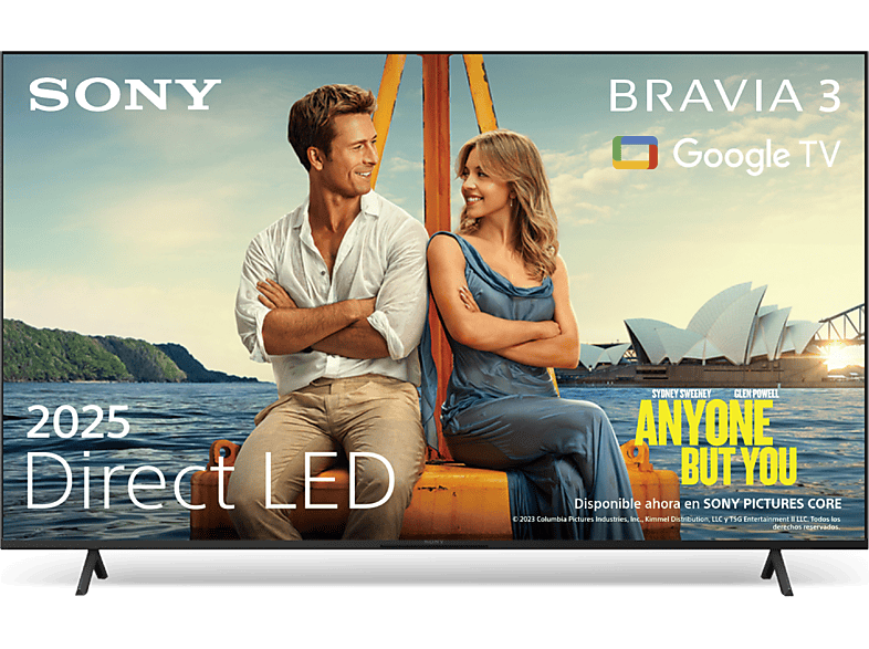 Televisor LED Sony 50" UHD 4K Inteligente (Google TV)