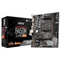 Placa Base MSI B450M-A PRO MAX MATX Socket AM4
