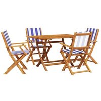 Set de Comedor de Jardín Vidaxl 5 Piezas Set de Comedor de Jardín Vidaxl 5 Piezas