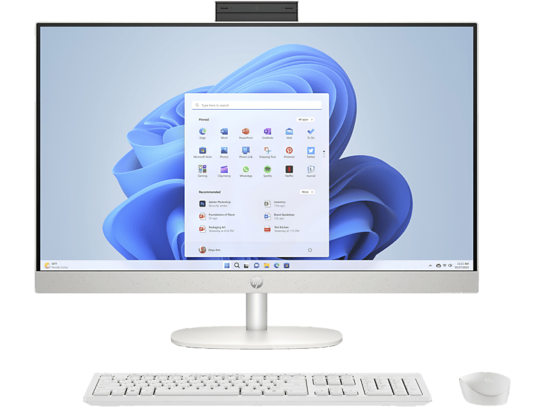 All in One HP 24-cr0005ns 23.8" Full HD Intel Core i3 8 GB RAM, 512 GB SSD