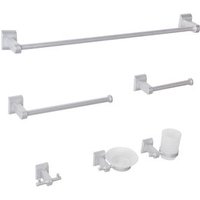 Conjunto de 6 Accesorios de Baño Talara Conjunto de 6 Accesorios de Baño Talara