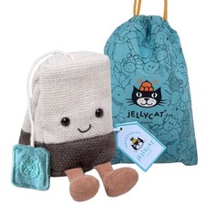 Jelly Cat Amuseables Bolsa de té exclusiva del Reino Unido