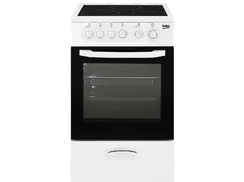 Beko CSS48100GW Cocina eléctrica 54 l