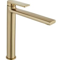 Grifo de Lavabo Rea Verso Brush Gold