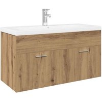 Mueble para Lavabo Artesanal de Roble Vidaxl Mueble para Lavabo Artesanal de Roble Vidaxl