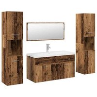 Muebles de Baño 5 Piezas Vidaxl
