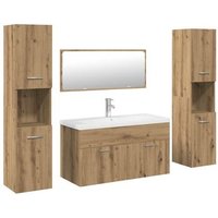 Juego de Muebles de Baño Vidaxl 5 Piezas