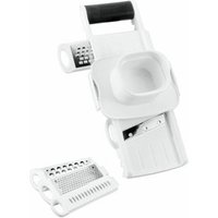 Rallador Mandolino Manual 5 Usos Metaltex Acero Inoxidable