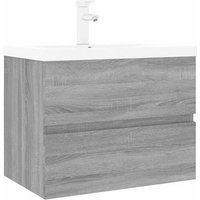 Mueble de Baño con Lavabo de Madera Contrachapada