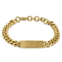 Pulsera Hombre Identity De Acero Dorado