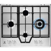 Encimera de Gas Electrolux Kgs64562sx Acero Inoxidable 60 Cm 4 Zonas