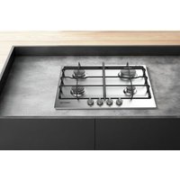 Indesit THP 642 IX/I Encimera de Gas Integrado 4 Zonas
