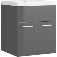 Mueble con Lavabo de Madera de Ingeniería Vidaxl